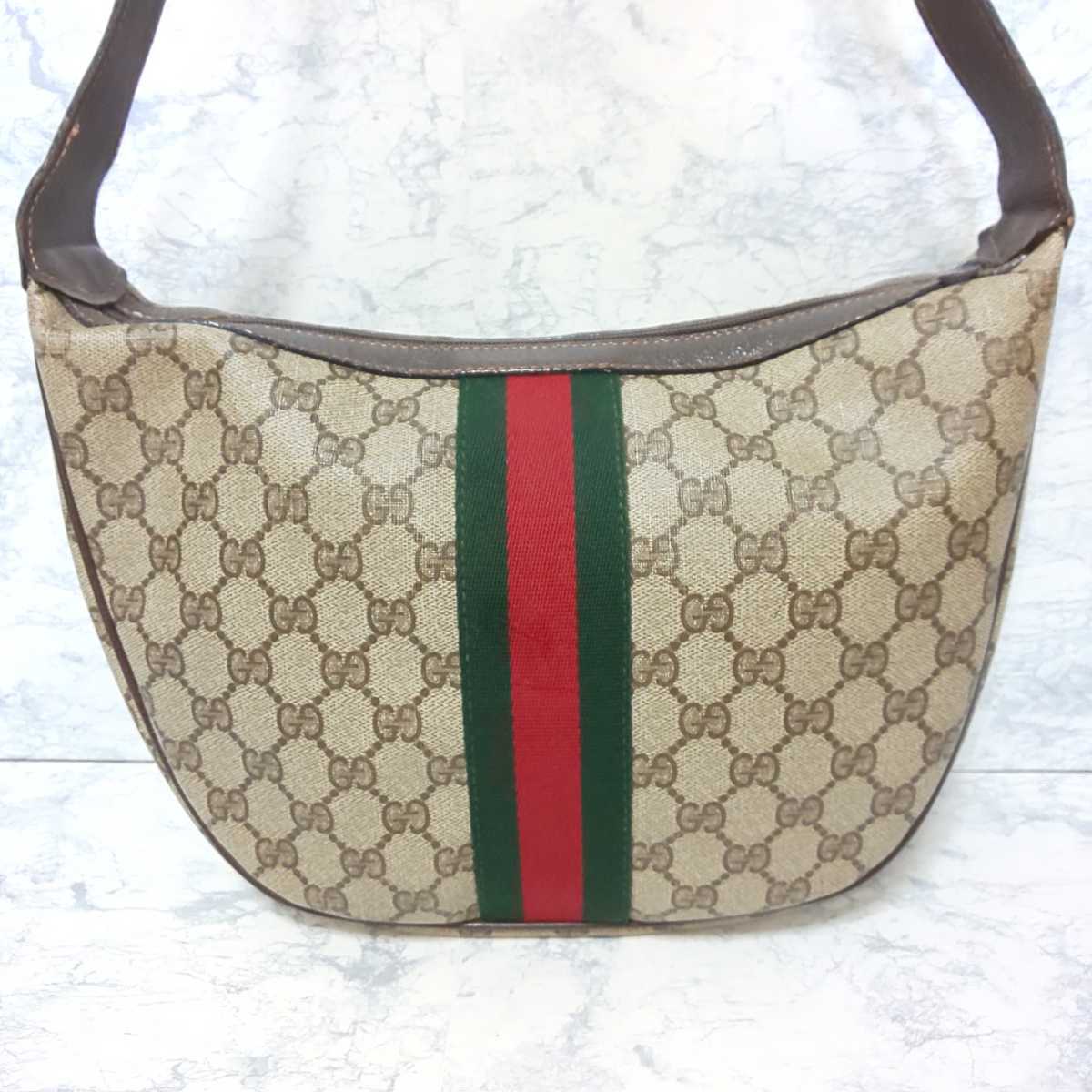 極希少/美品】80s OLD GUCCI オールドグッチ ヴィンテージ 極希少/美品】80s OLD GUCCI オールドグッチ ヴィンテージ