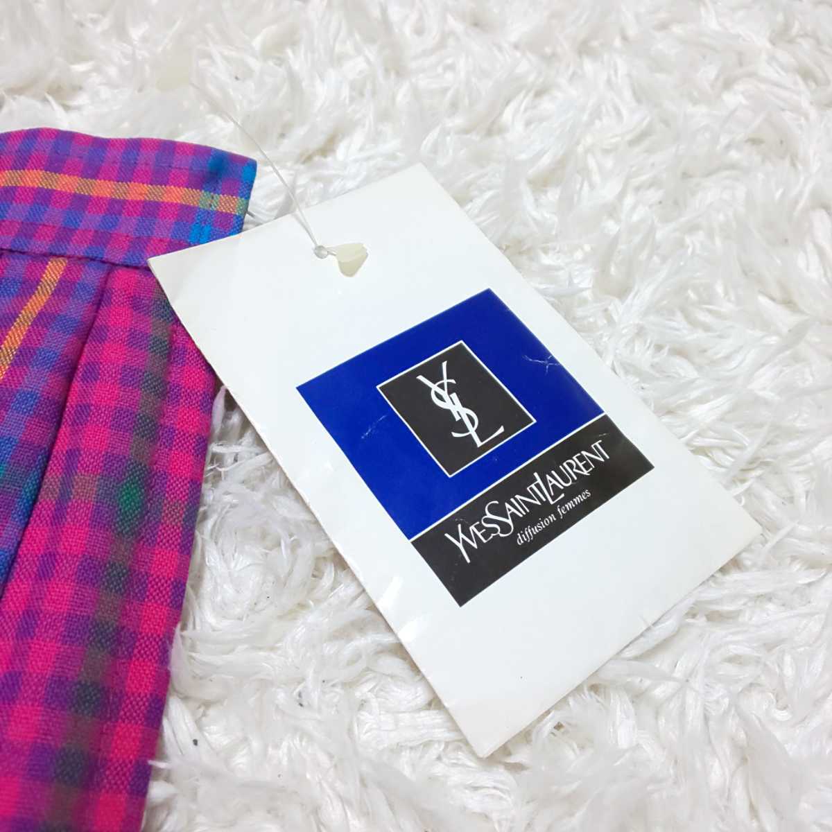 新品/タグ付/極希少】90s Yves Saint Laurent イヴサンローラン 新品/タグ付/極希少】90s Yves Saint Laurent イヴサンローラン