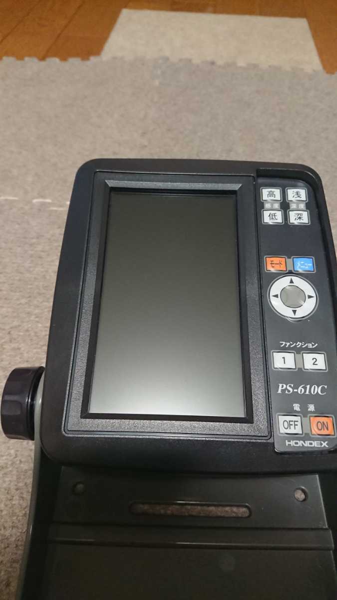 ホンデックス HONDEX PS-610C 魚探 ワカサギ | bioimune.com.br