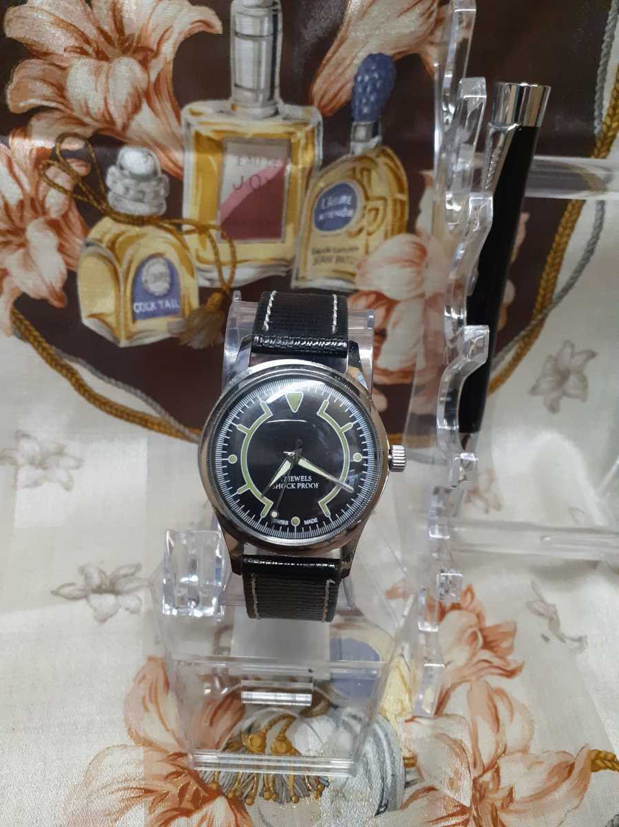デットストック！スイス製時計80代！1793年創業名門FHF/フォンテメロン/手巻き