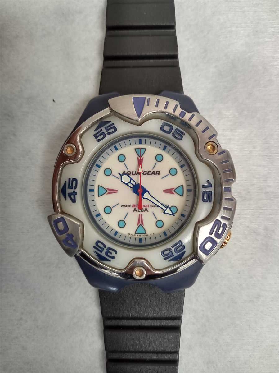 ヤフオク! - SEIKO セイコー ALBA アルバ AQUA GEAR アクアギ... ヤフオク! - SEIKO セイコー ALBA アルバ AQUA GEAR アクアギ...