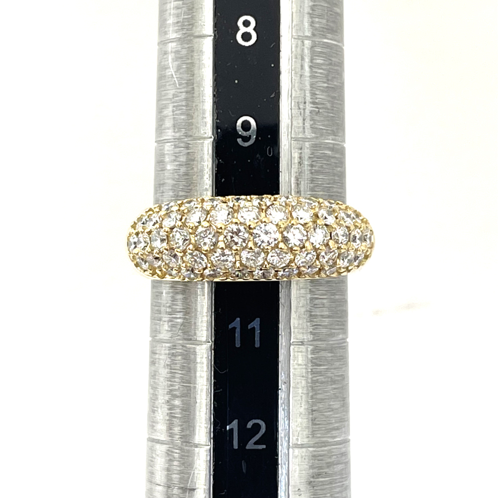 [ used ] Ponte Vecchio Ponte Vecchio diamond ring diamond 0.60ct 8.4g 9.5 number jewelry ring 