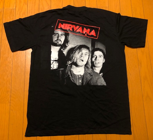 激レア ニルバーナ NIRVANA USA製 デッドストック Tシャツ XLサイズ バンドT 12