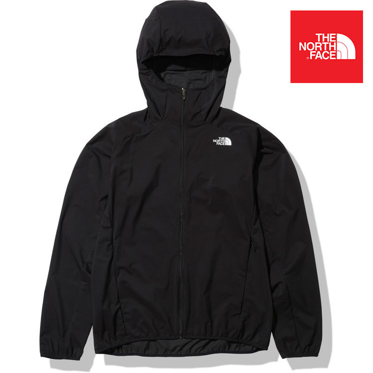 22SS【TNF/ノース /スワローテイル ベントフーディ/ブラック(K)/L