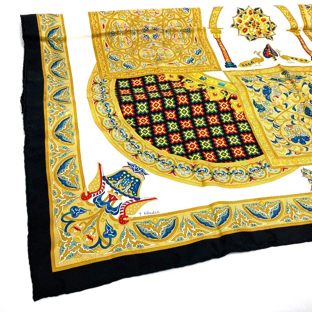 HERMES エルメス カレ90 シルクスカーフ ビザンチンの空 CIELS