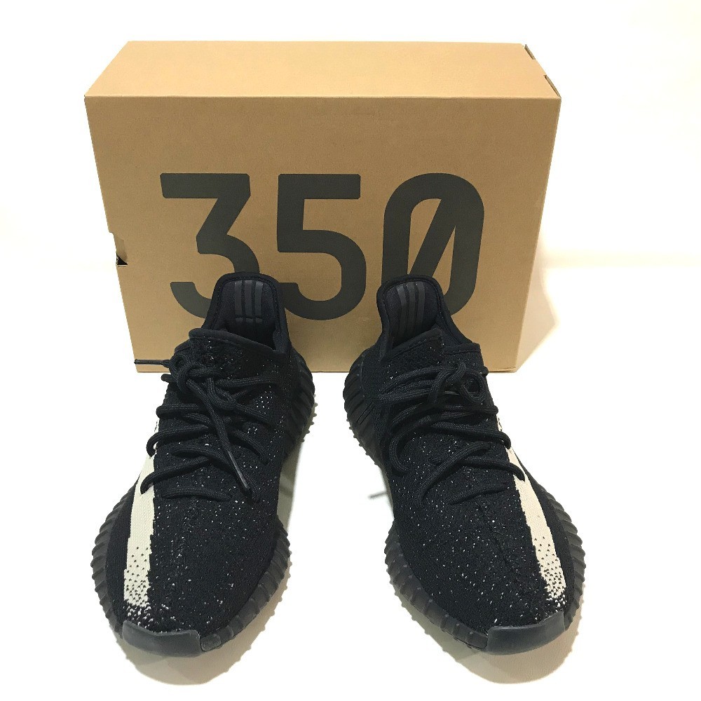 Adidas アディダスオリジナルス BY1604 カニエウエスト イージーブースト V2 オレオ スニーカー_画像8