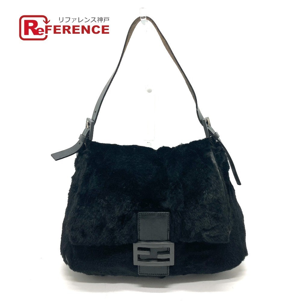 FENDI フェンディ ファー マンマバケット 肩掛け ショルダーバッグ