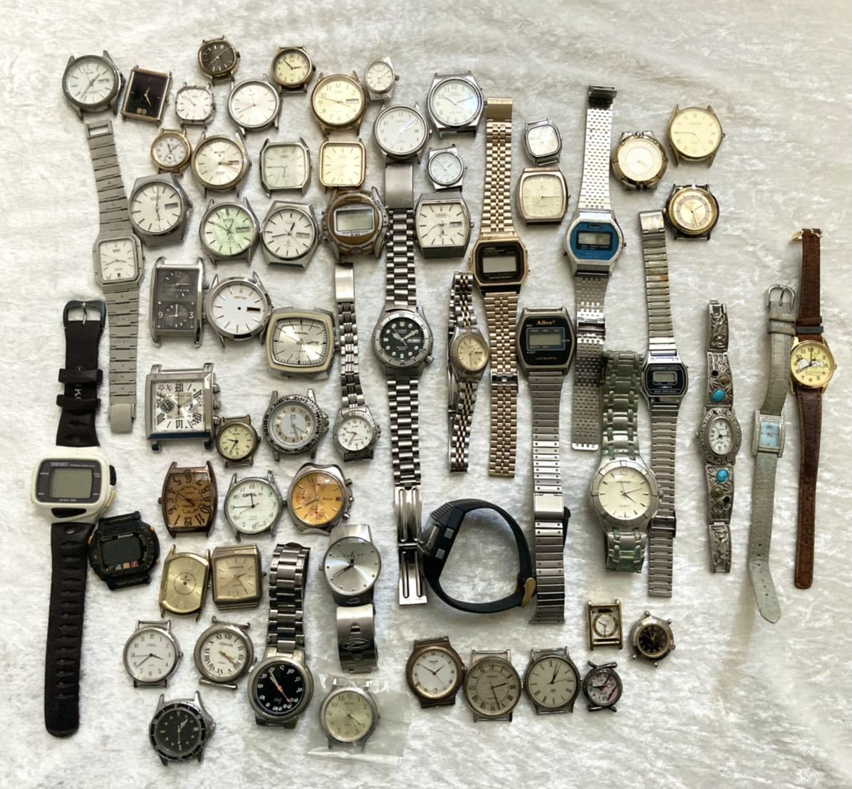 ヤフオク! - セイコー、シチズン、カシオ他 腕時計大量まとめ ジャンク