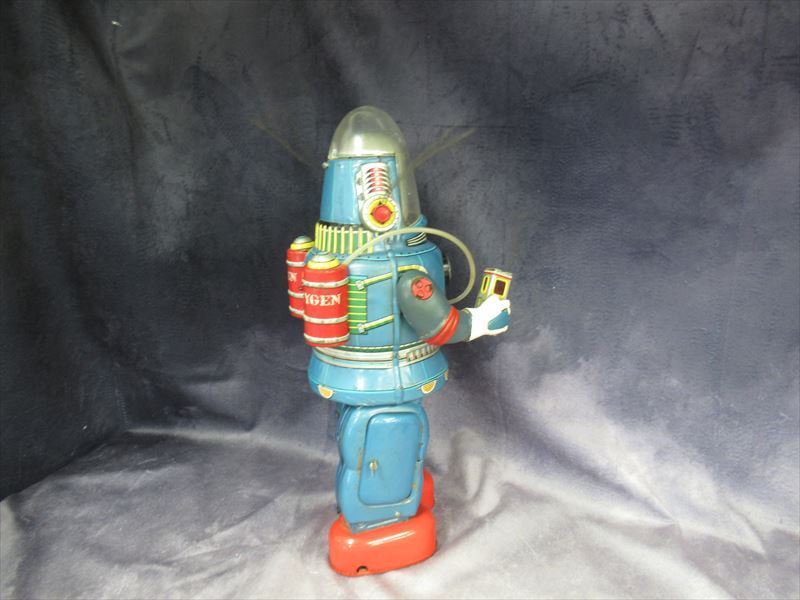買い保障できる ロボット ソフビ ブリキ ASTRONAUT アストロノーツ ROSKO 野村トーイ 当時物 バッテリー ロスコ アストロノート  宇宙飛行士 SF - ロボット