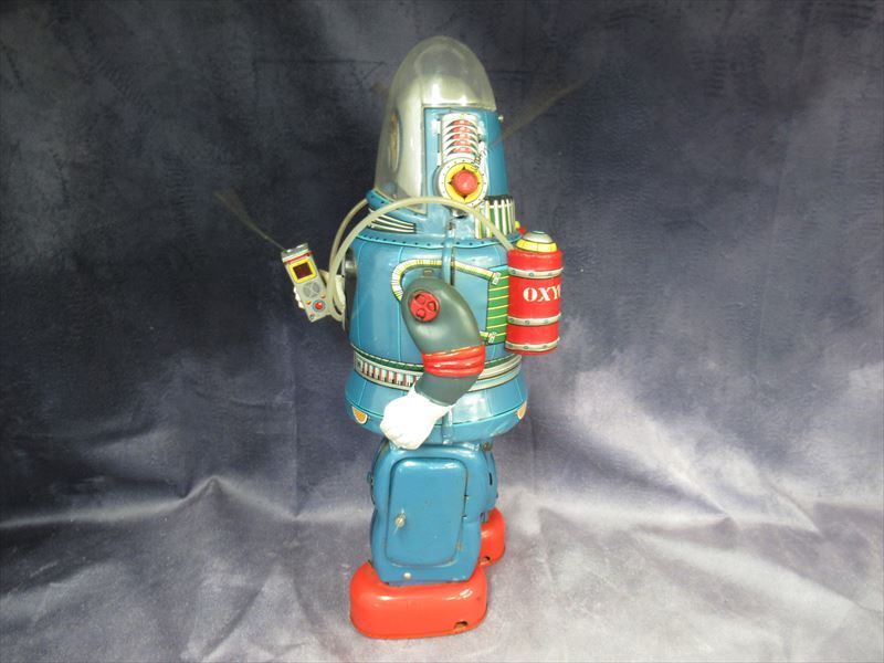 当時物 野村トーイ ROSKO アストロノーツ ASTRONAUT ブリキ ソフビ