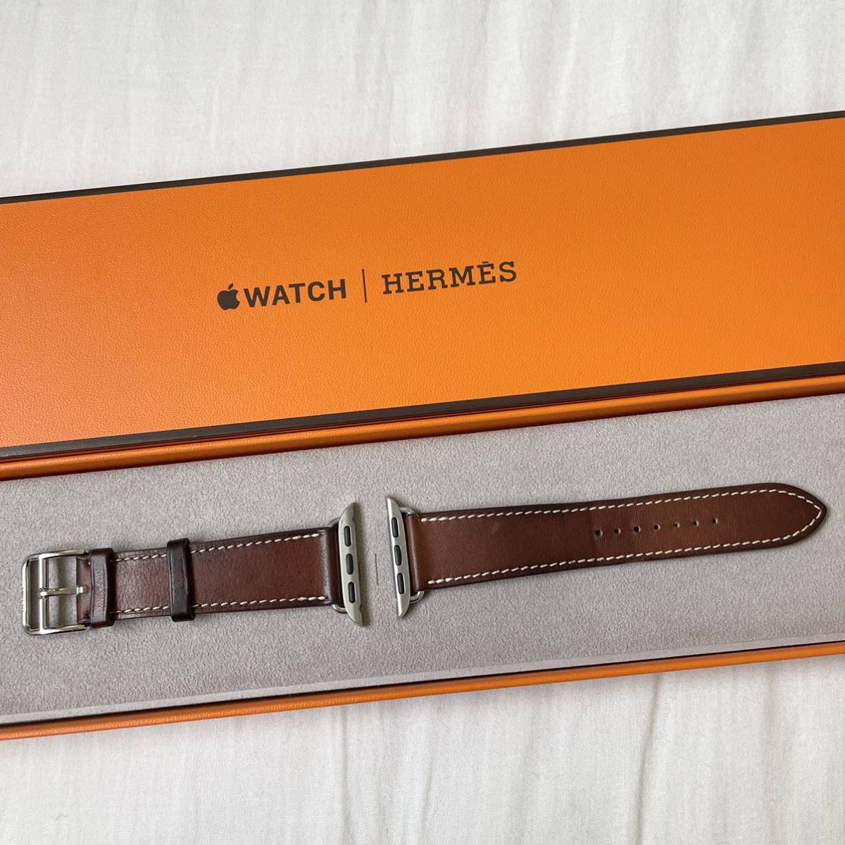 エルメス レザーバンド アップルウォッチ シンプルトゥール フォーヴ