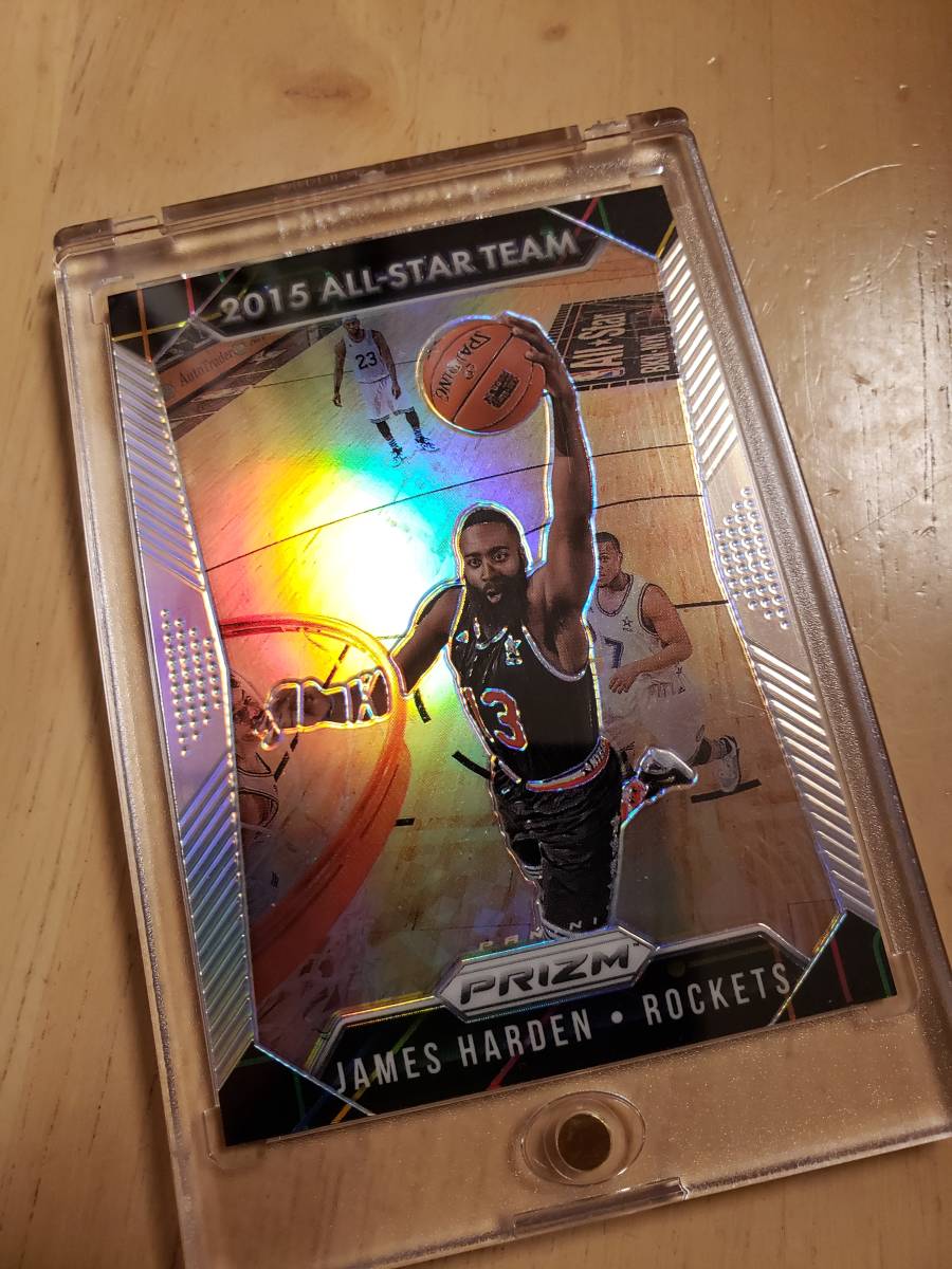2015 -16 Panini Prizm Silver All-Star JAMES HARDEN / ジェームズ ハーデン Refractor Holo_画像4