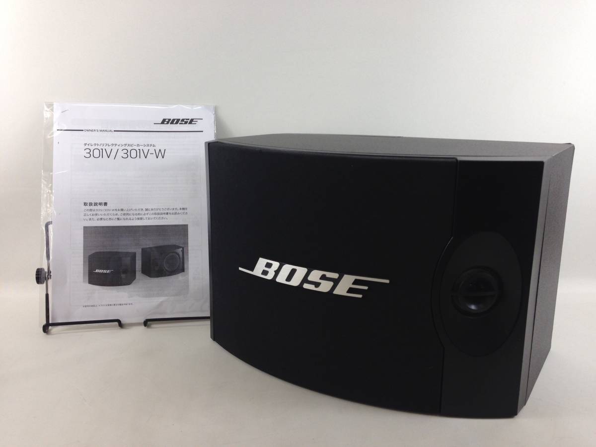 美品】BOSE 301V ブックシェルフ スピーカー システム 2ホンブラック