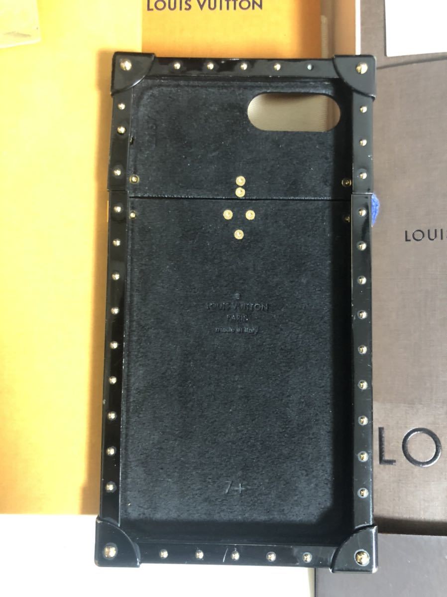  ограниченный товар! Yamamoto .. сотрудничество! kabuki LOUIS VUITTON I * багажник iPhone7.8plus