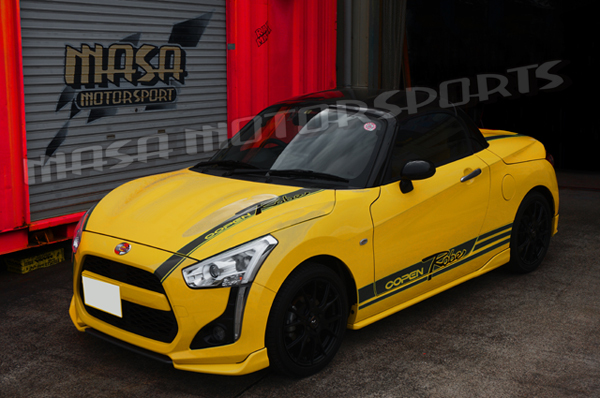 DAIHATSU COPEN ダイハツ コペン LA400K カウルトップパネルカスタムカーボンシート 外装パーツ _ボンネットカスタム/他出品欄にて有り