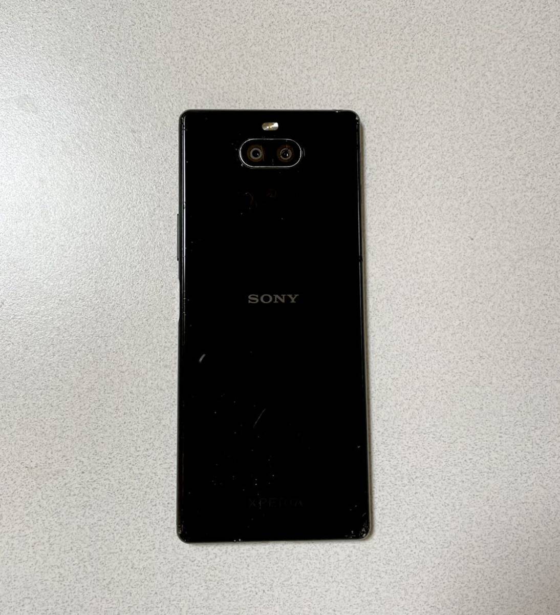Xperia8 SOV42 スマホ au ブラック 本体 SIMフリー Android ソニー