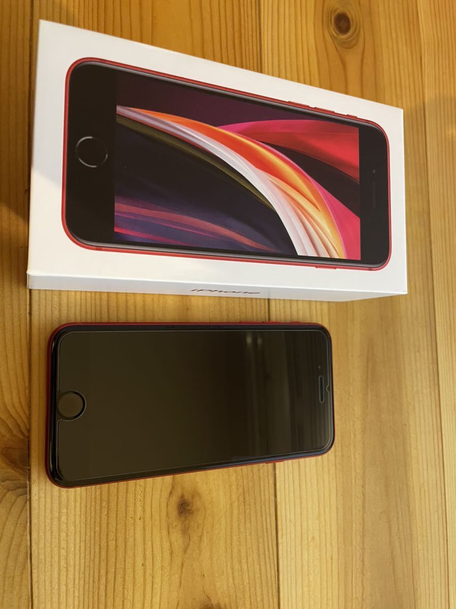 Apple iPhone SE2 64GB SIMフリー RED_画像1