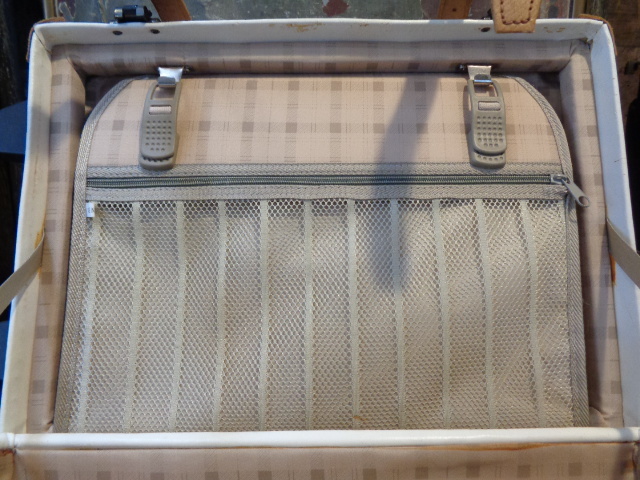 【キャリーバッグトランク】ダイヤルロック式キャスター旅行鞄スーツケース収納アタッシュケースアンティークインテリアビジネスバッグ_画像8