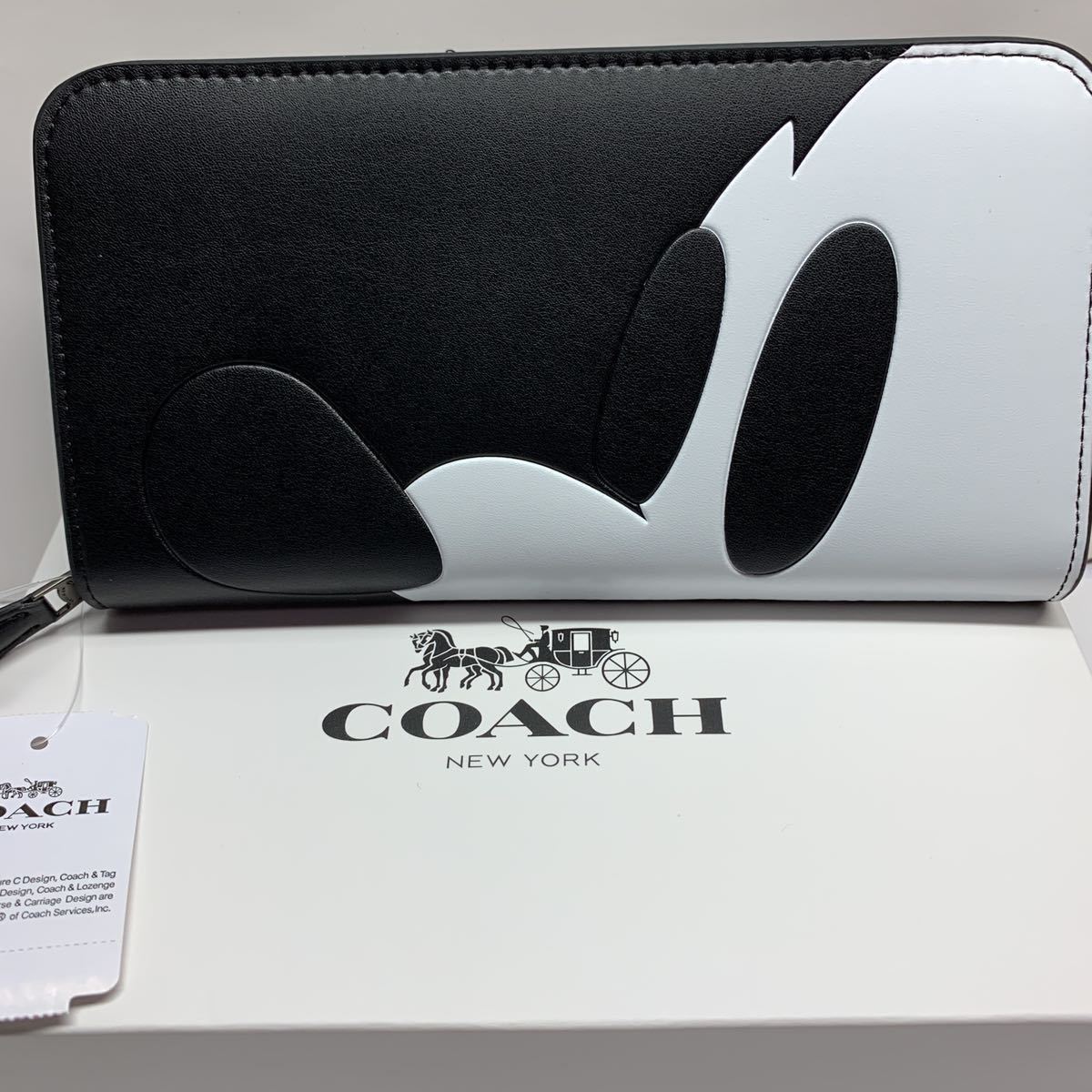 Coach 新品箱タグ付き 長財布 ディズニーコラボ ミッキー横顔 F ミッキー７５周年記念コーチコラボ限定品 アウトレット 翌日発送 Product Details Yahoo Auctions Japan Proxy Bidding And Shopping Service From Japan