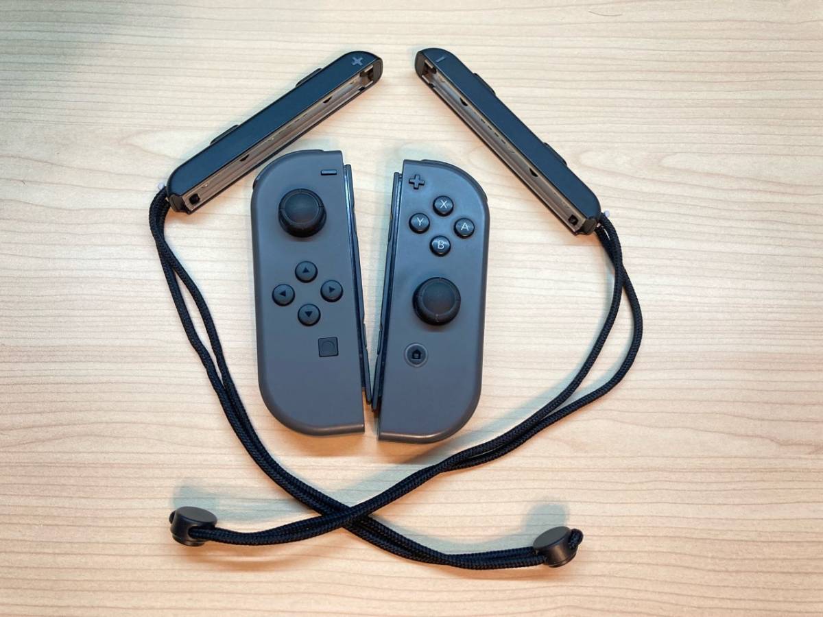 【動作確認済】 ◎生産終了品 Nintendo Switch ニンテンドー スイッチ 任天堂 Joy-Con ジョイコン joycon L R グレー 送料無料 匿名配送