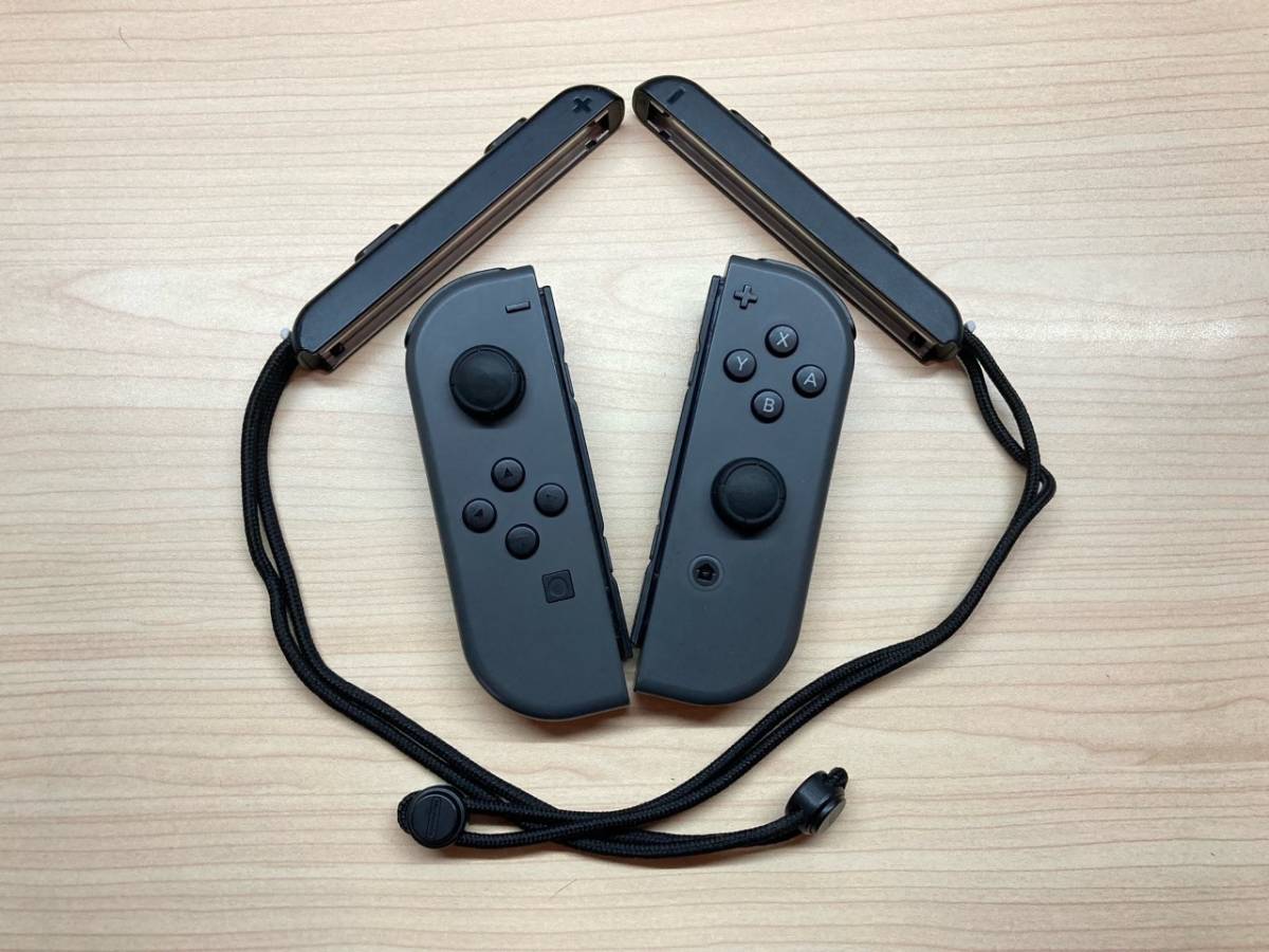 【動作確認済】 ◎生産終了品 Nintendo Switch ニンテンドー スイッチ 任天堂 Joy-Con ジョイコン joycon L R グレー 送料無料 匿名配送
