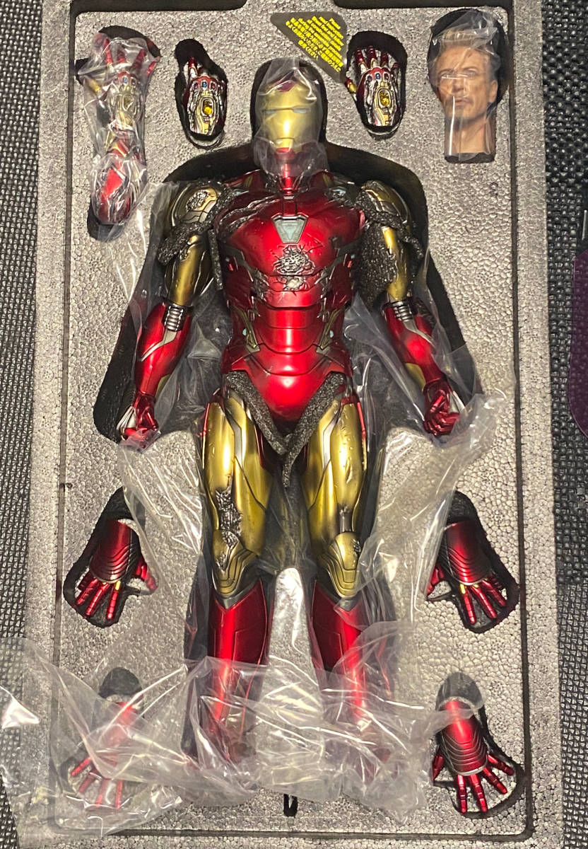 ホットトイズ 1/6 アイアンマン マーク85 BD バトルダメージ版 ...