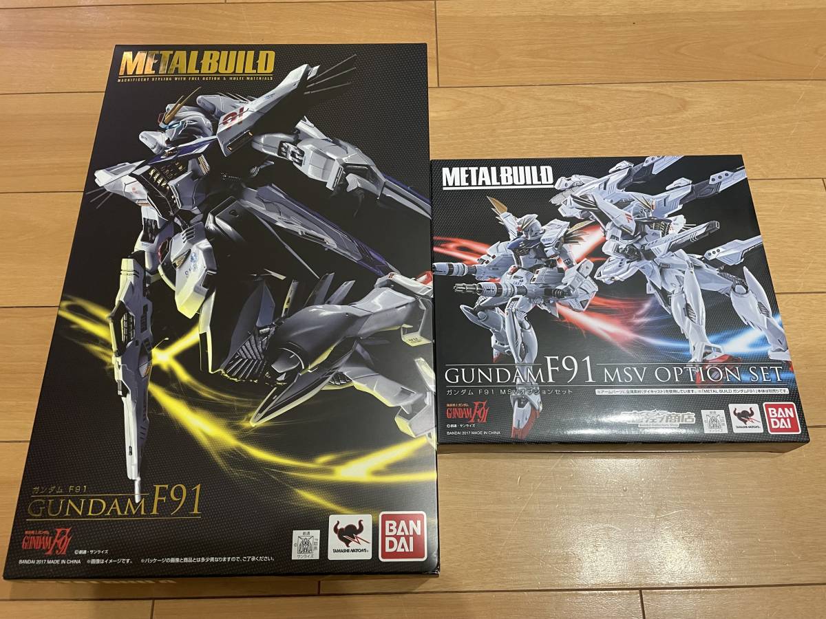 METAL BUILD メタルビルド ガンダム F91 & MSV オプションセット ic