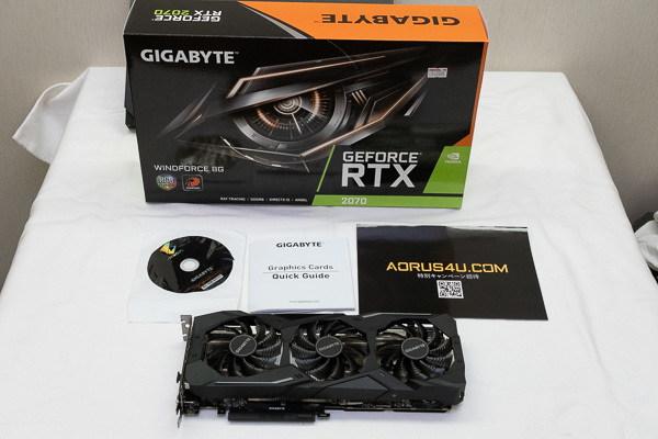 Gigabyte RTX 2070 Windforce 8GB GPU グラボ グラフィック Gigabyte RTX 2070 Windforce 8GB GPU グラボ グラフィック