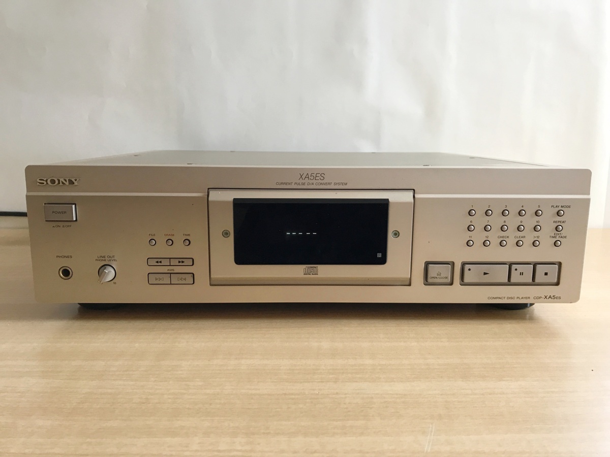 SONY CDP-XA5ES CDプレーヤー 動作品 | mekimi.co.il