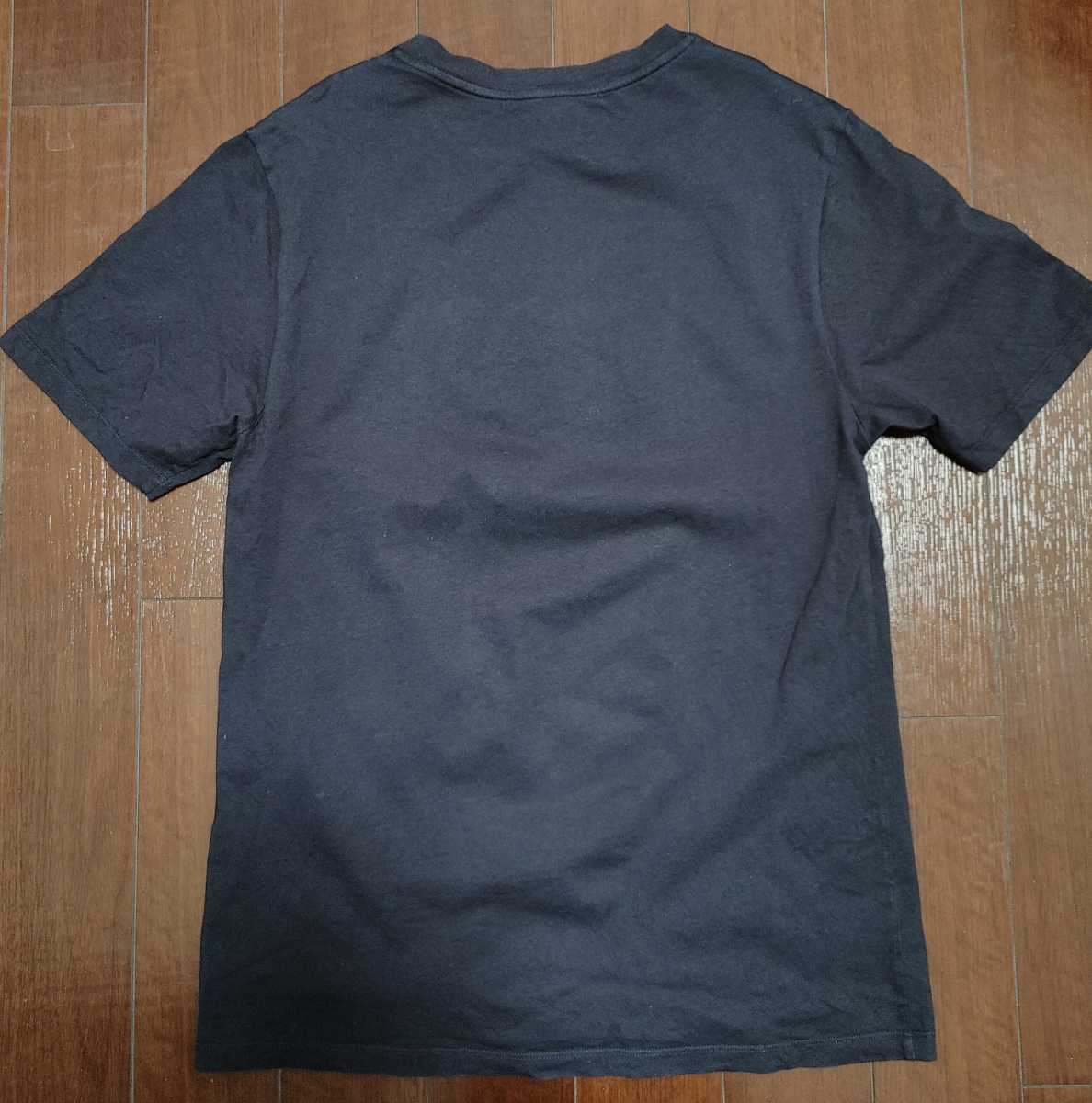 美品 LOEWE ロエベ Tシャツ ネイビー デニム S ロゴ シャツ オーバー