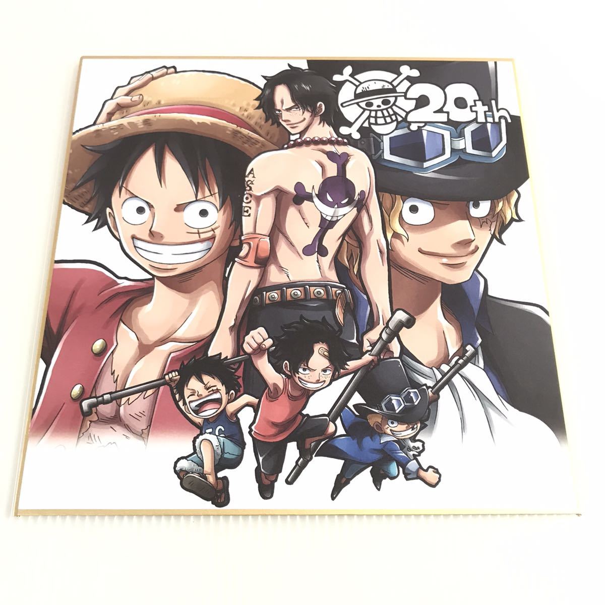 即決 【未使用】 一番くじ ONE PIECE anniversary K賞 20th