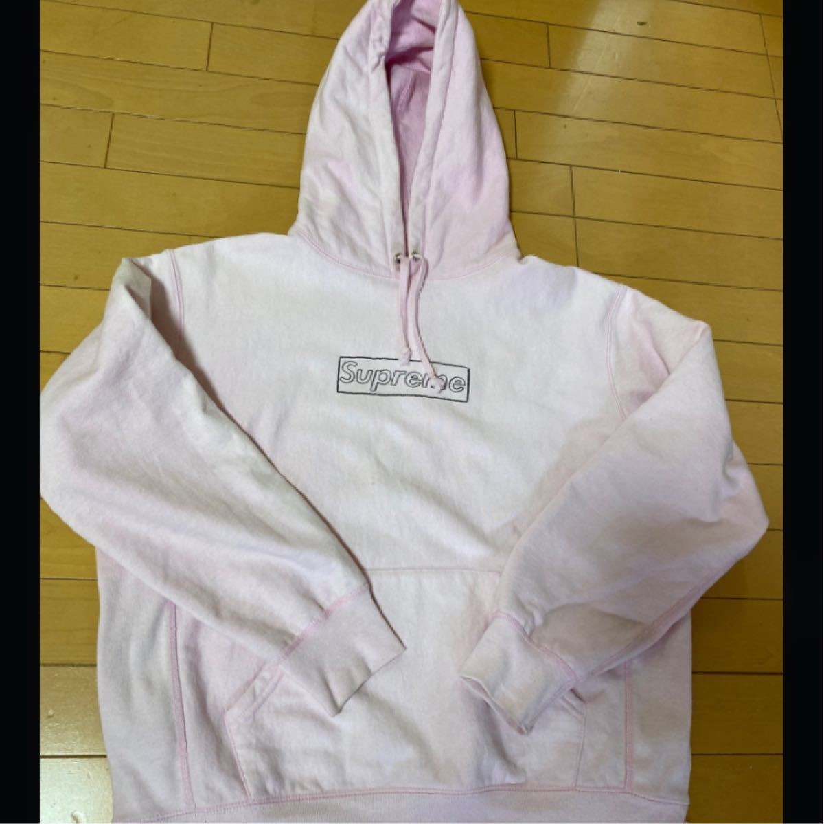 100%本物保証! Logo Hooded Sweatshirt Hooded Logo Chalk KAWS ...
