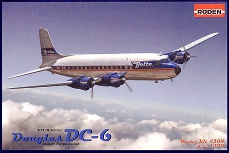 ローデン 1/144 米ダグラスDC-6四発旅客機1950年代 プラモデル(未開封 未使用品) その他