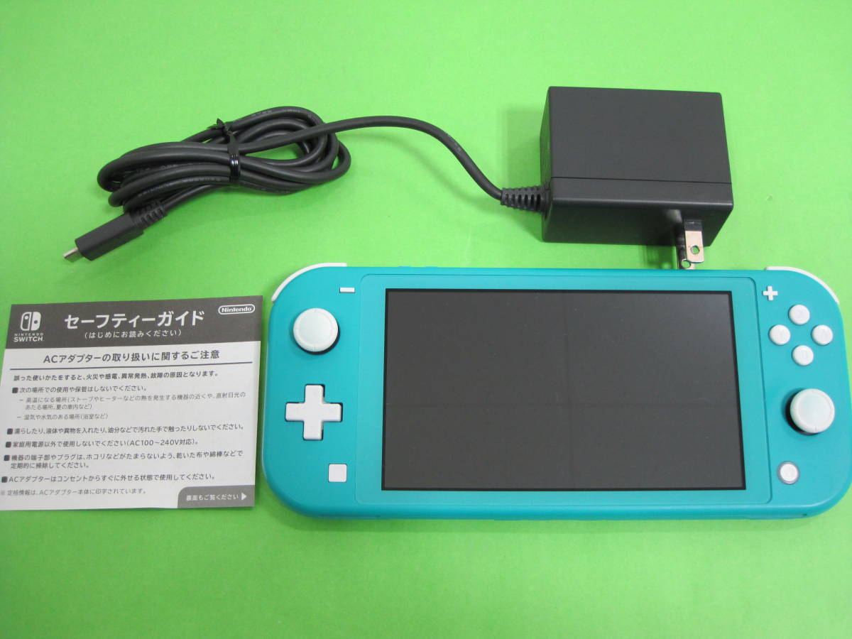 ジャンク】Nintendo Switch Lite ターコイズ ニンテンドースイッチ