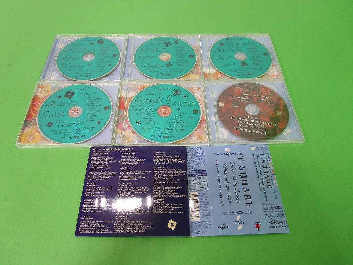 ハイブリッ CD/T-SQUARE/Creme ”1978〜2021”作品集 (6ハイブリッドCD+