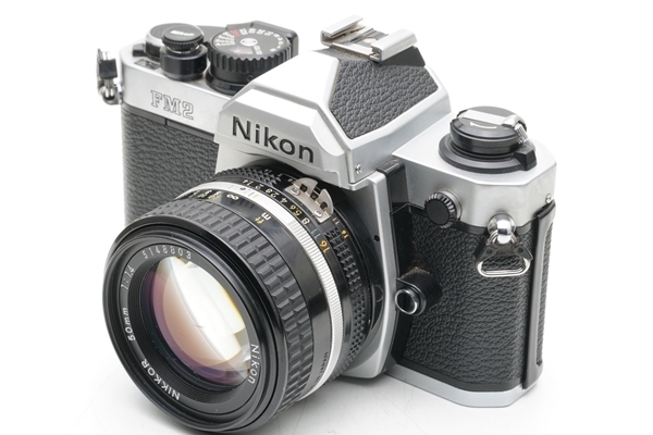 フジヤカメラ】難有り品 Nikon NEW FＭ-2 シルバー ＆ AI Nikkor 50mm