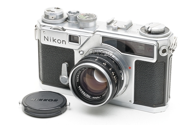 フジヤカメラ】ジャンク品 Nikon SP シルバー 後期型 & NIKKOR-H 5cm