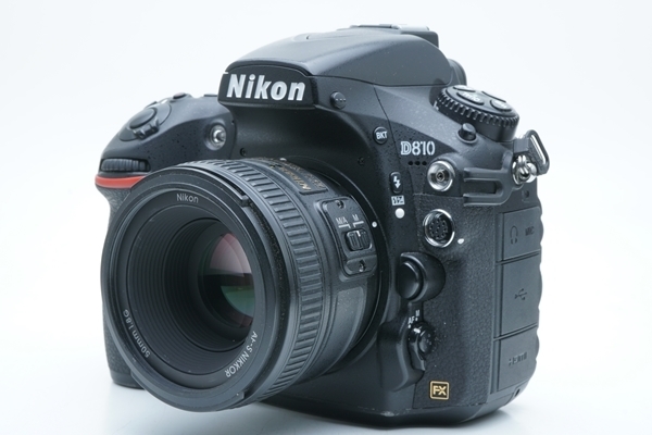 【フジヤカメラ】ジャンク品 Nikon D810 ＆ AF-S 50mm F1.8G ニコン フルサイズ デジタル一眼レフ 単焦点 標準レンズセット_画像1