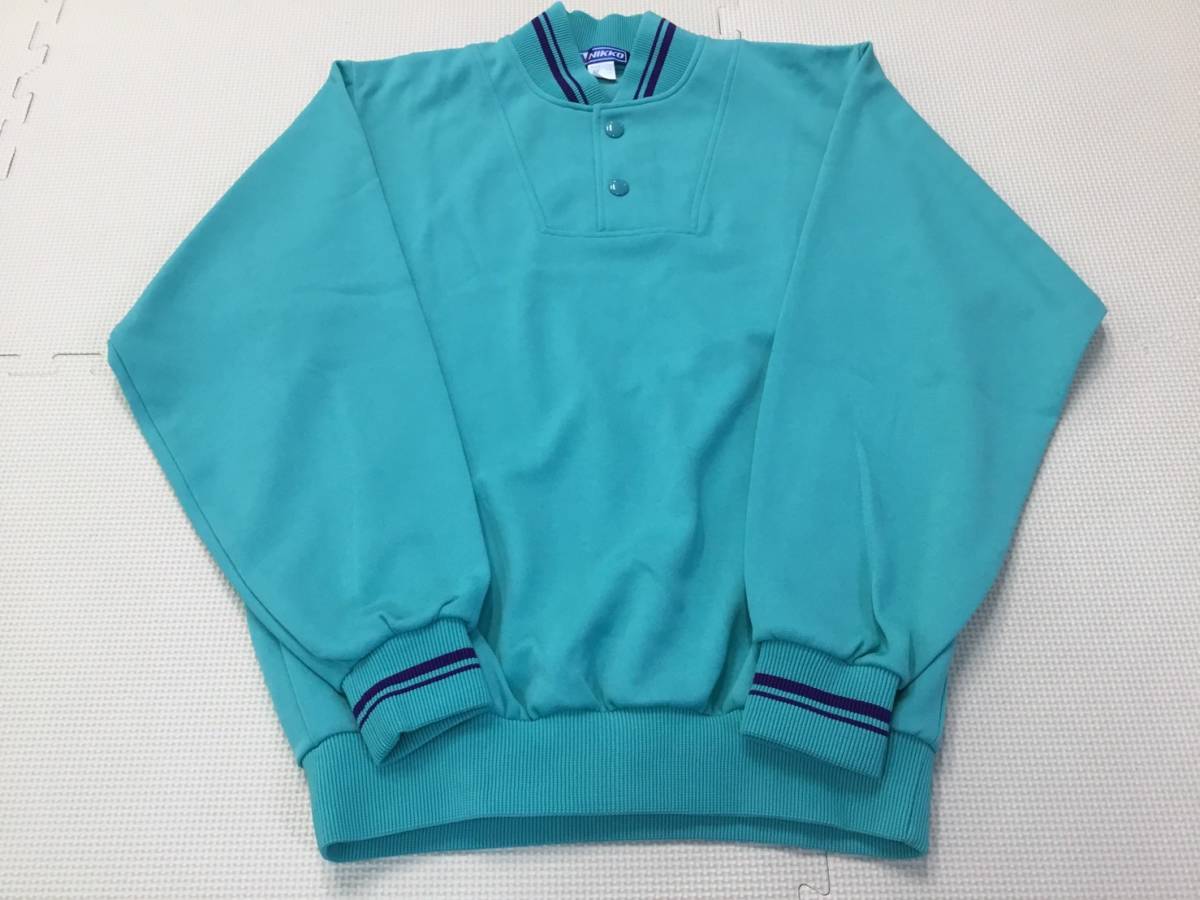 NK1 新品【NIKKO】ジャージ 長袖 サイズ M□ニッコー□緑×紺 NK1 新品【NIKKO】ジャージ 長袖 サイズ M□ニッコー□緑×紺