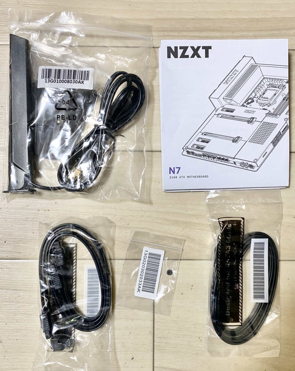 NZXT N7 Z490 ブラック マザーボード ATX [Z490チップセット搭載] N7-Z49XT-B1 MB5145 2021/10~保証有  claylogix.com