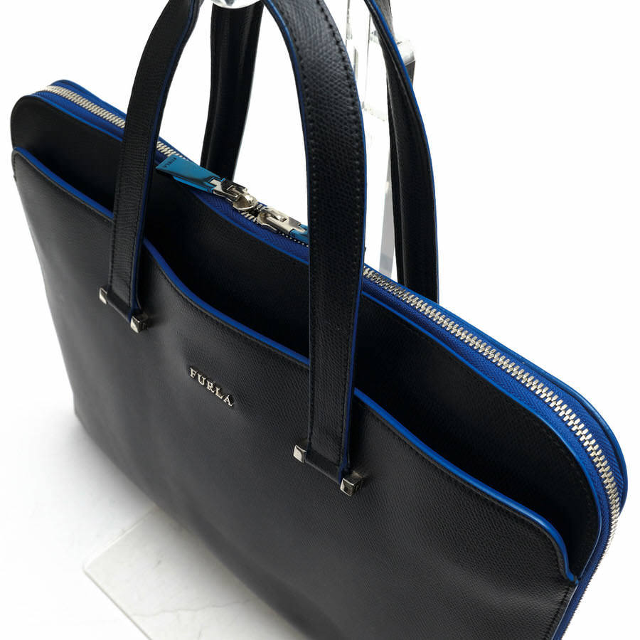 FURLA フルラ ビジネスバッグ ブリーフケース グレインレザー 牛革