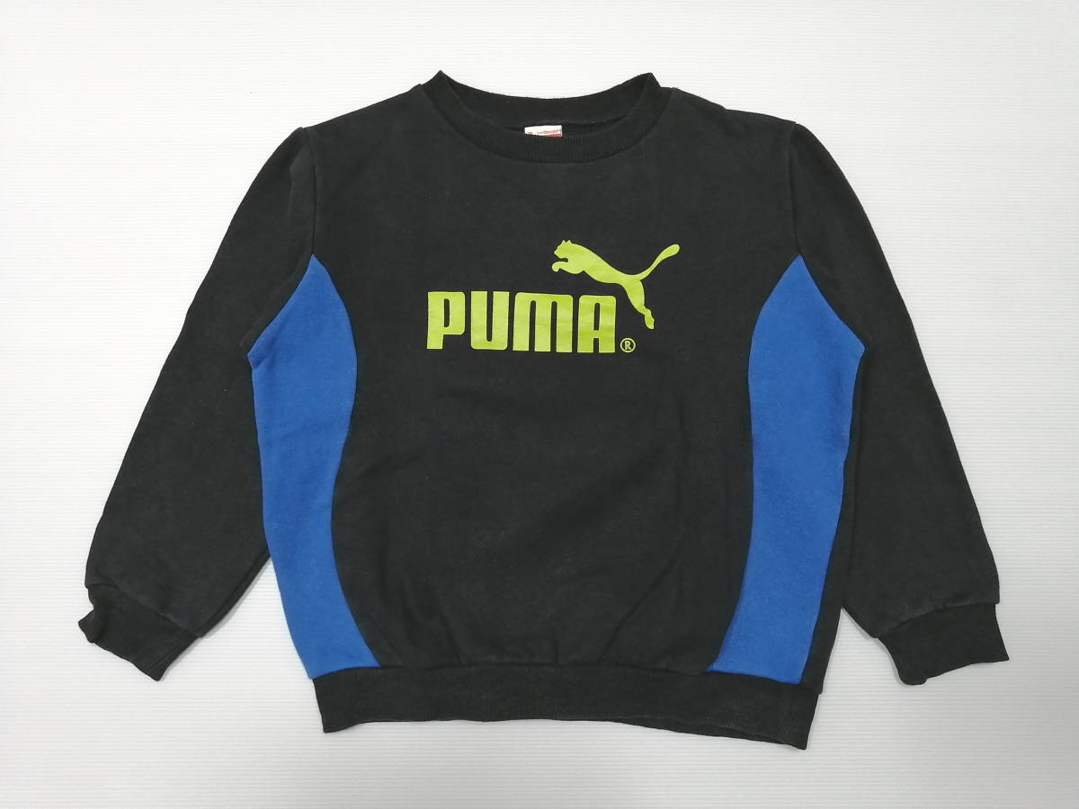 Yahoo!オークション - プーマ PUMA トレーナー スウェット キッズ140 裏...