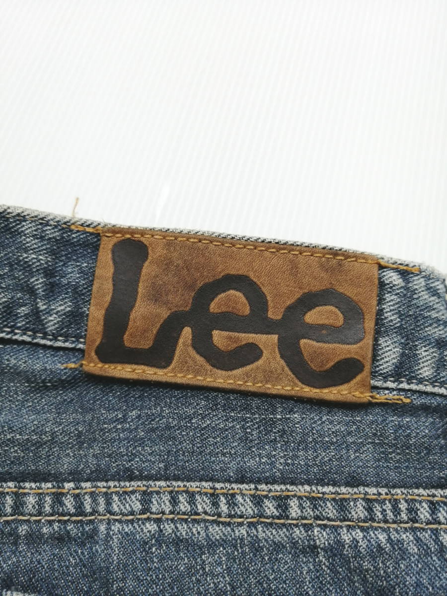 リー Lee lady lee riders ジーンズ デニム レディース 革パッチ　　 色落ち加工 日本製 ハイクオリティー 石瀬3880_画像6