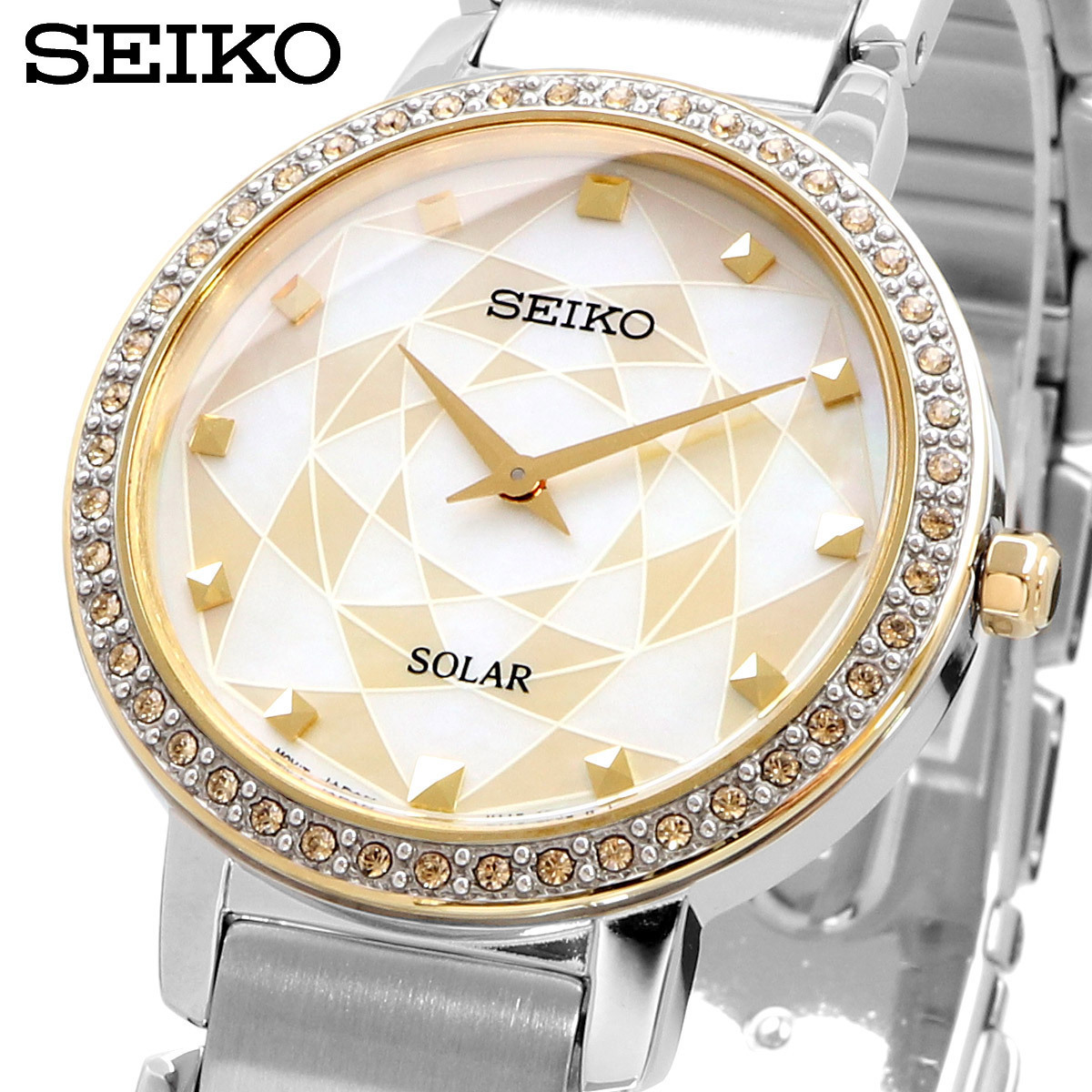 送料無料 新品 腕時計 SEIKO セイコー 海外モデル ソーラー シンプル