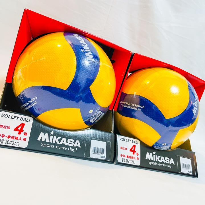 高知インター店】 【新品/未使用】ミカサ(MIKASA) V400W 2球セット 公式試合球 検定4号 - ボール - reachahand.org