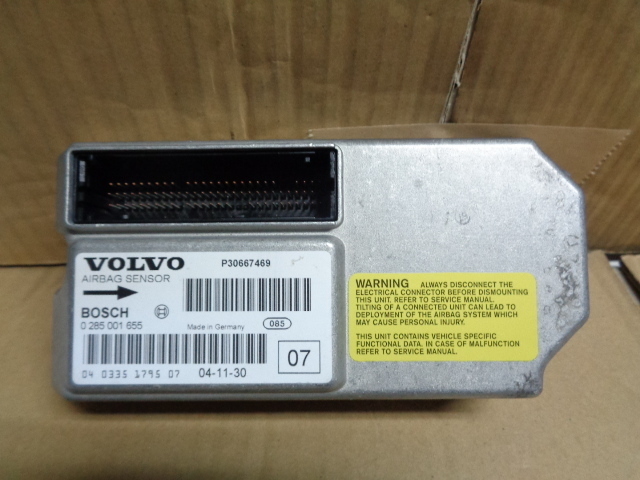  Volvo S80 latter term original airbag computer 