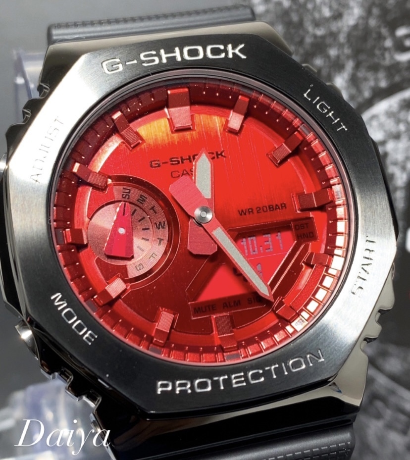 新品 CASIO カシオ 正規品 G-SHOCK ジーショック Gショック 腕時計 メタルカバー シリーズ 多機能腕時計 アナデジ腕時計 防水 スポーツ dgk59mrNOvADEQR1-41523 コラボレーションモデル
