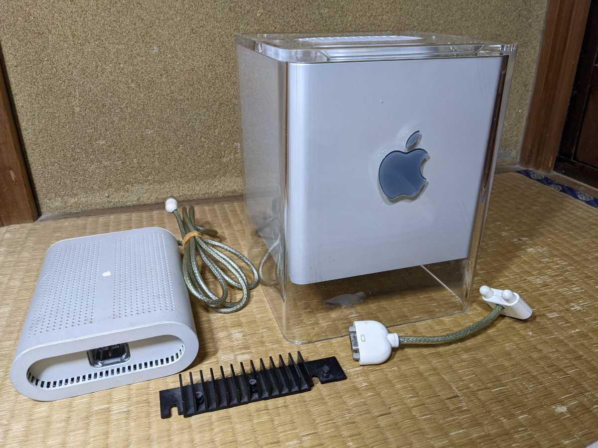 売り切り御免!】 Power Mac G4 Cube ACアダプタ付き ジャンク asakusa