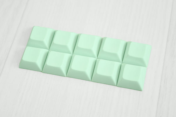 [ новый товар не использовался ]DSA Pro файл ключ колпак 10 деталь .. mint green * собственное производство клавиатура . custom для * Cherry MX сменный 