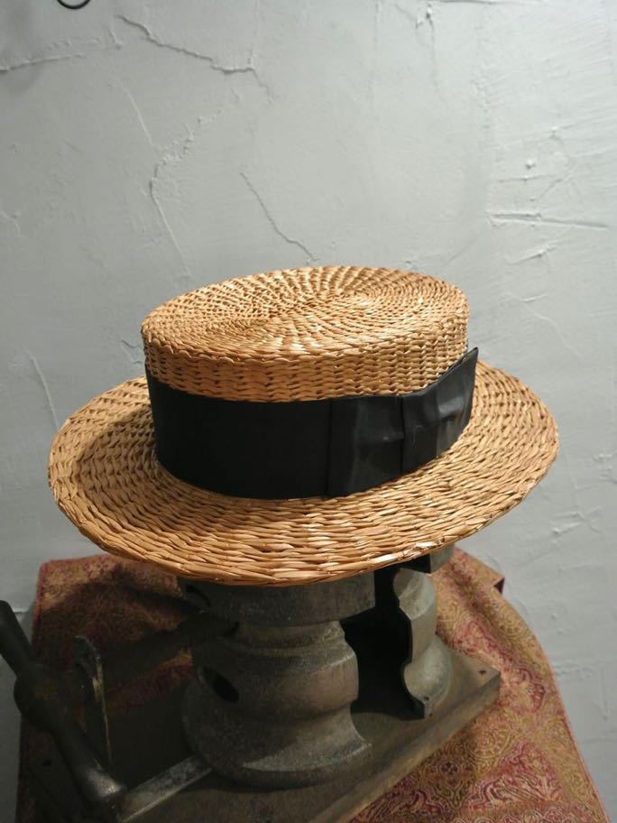 激レア Vintage stetson yedd boater hat ヴィンテージステットソン